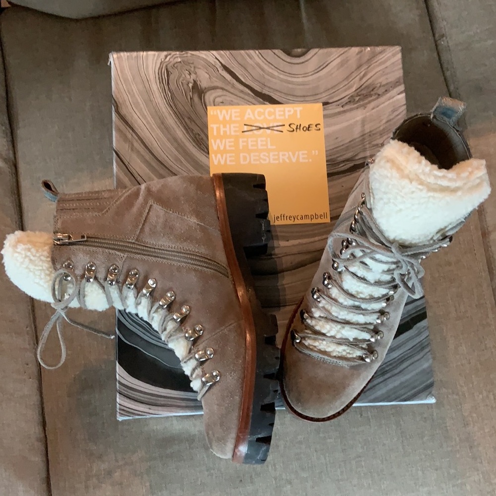 Culvert Jeffrey Campbell shearling boots